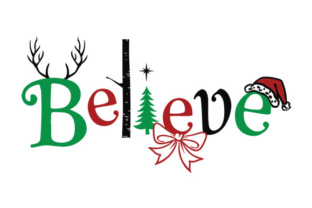 Believe Christmas Design for Local Branding