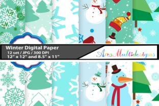 Christmas and Winter Pattern Set