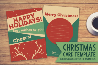 Christmas Card Template for Print Templates