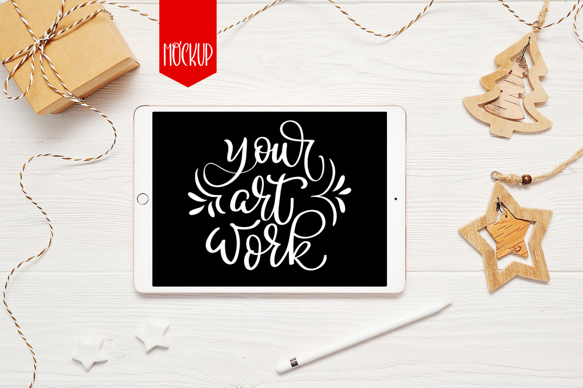 Christmas iPad Mockup