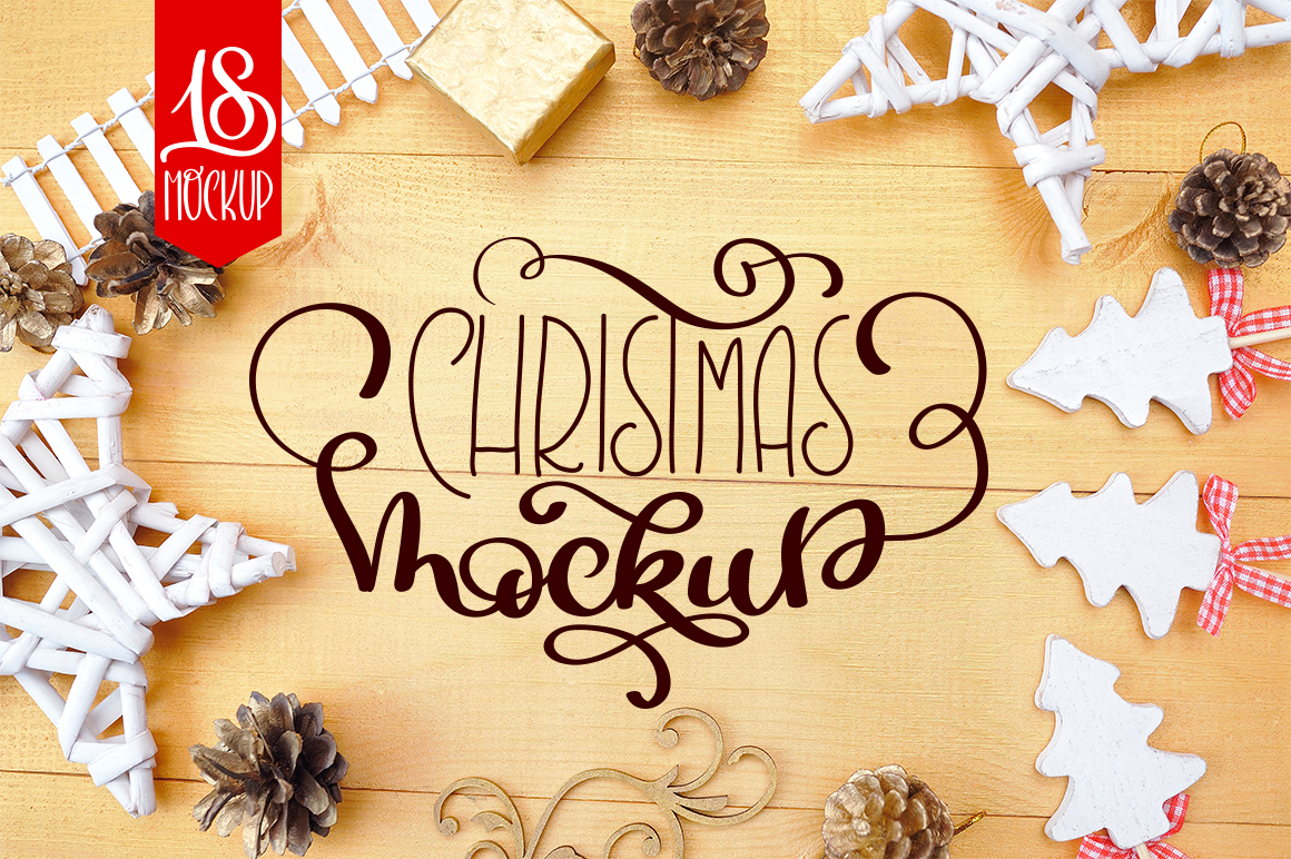 Christmas Mock Up Photos Collection 3 — Christmas Amp