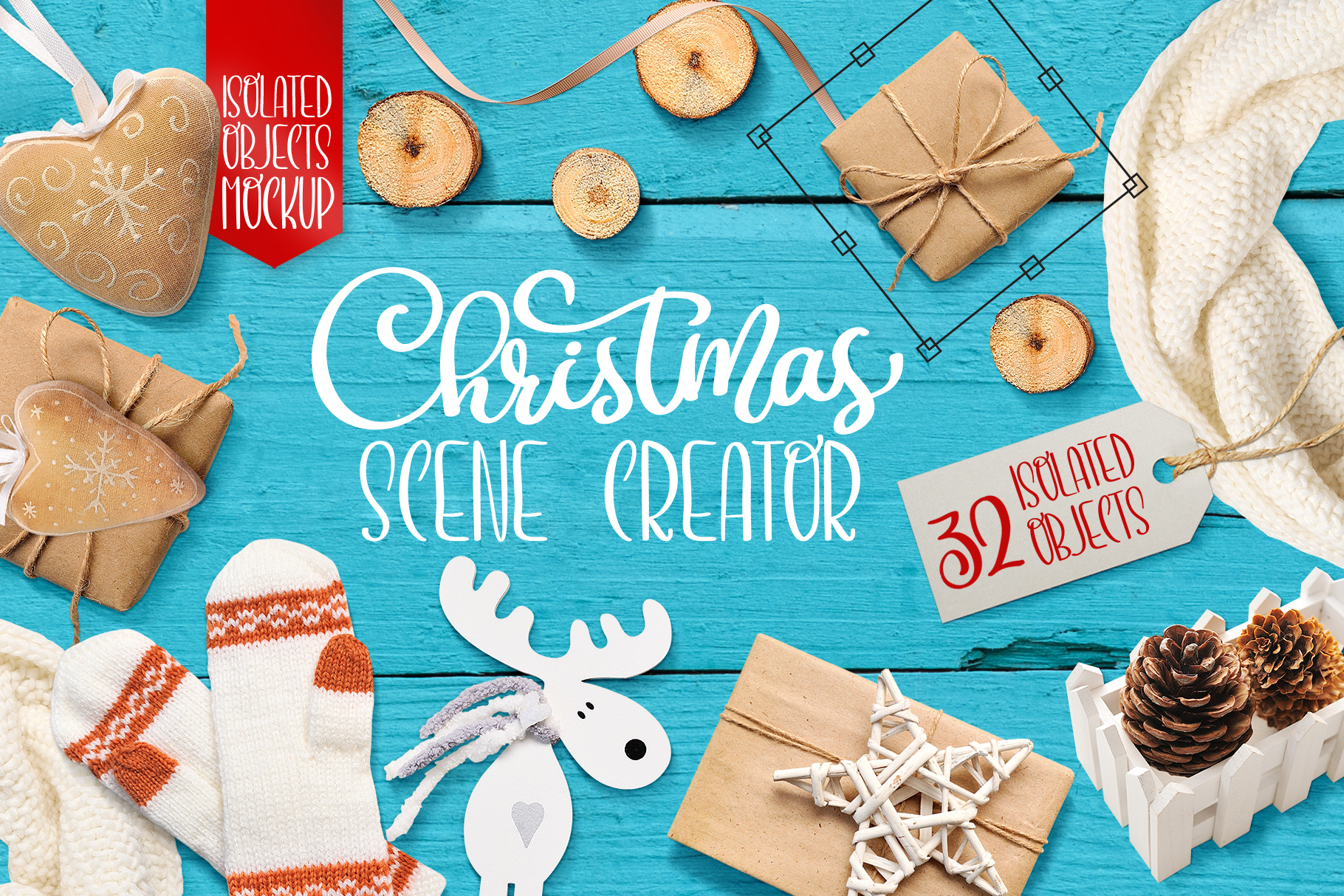 Christmas Scene Creator, Isolated Items