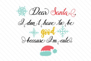 Dear Santa, I’m Cute — Christmas Design Asset Review