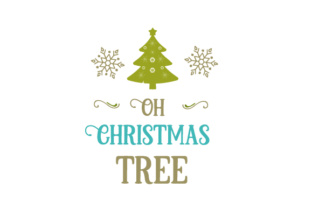 Oh, Christmas Tree: A Festive Graphic Design Asset for Local Branding