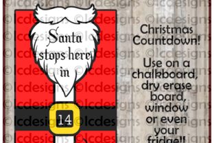 Santa Stops Here – Christmas Countdown Crafts